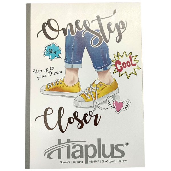 Vở kẻ ngang Haplus - Souvenir 80 trang 5747 (Hải Tiến)